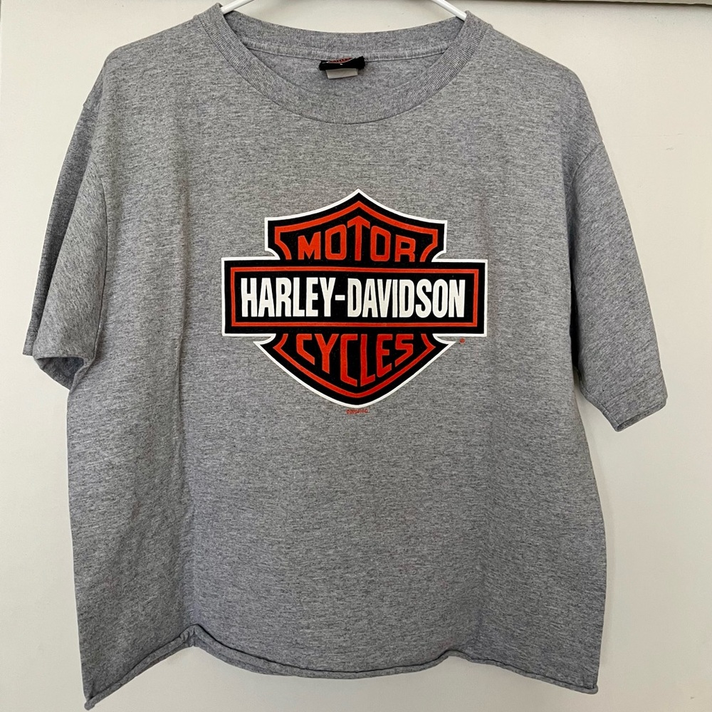 Harley-Davidson Heather Gray Tee